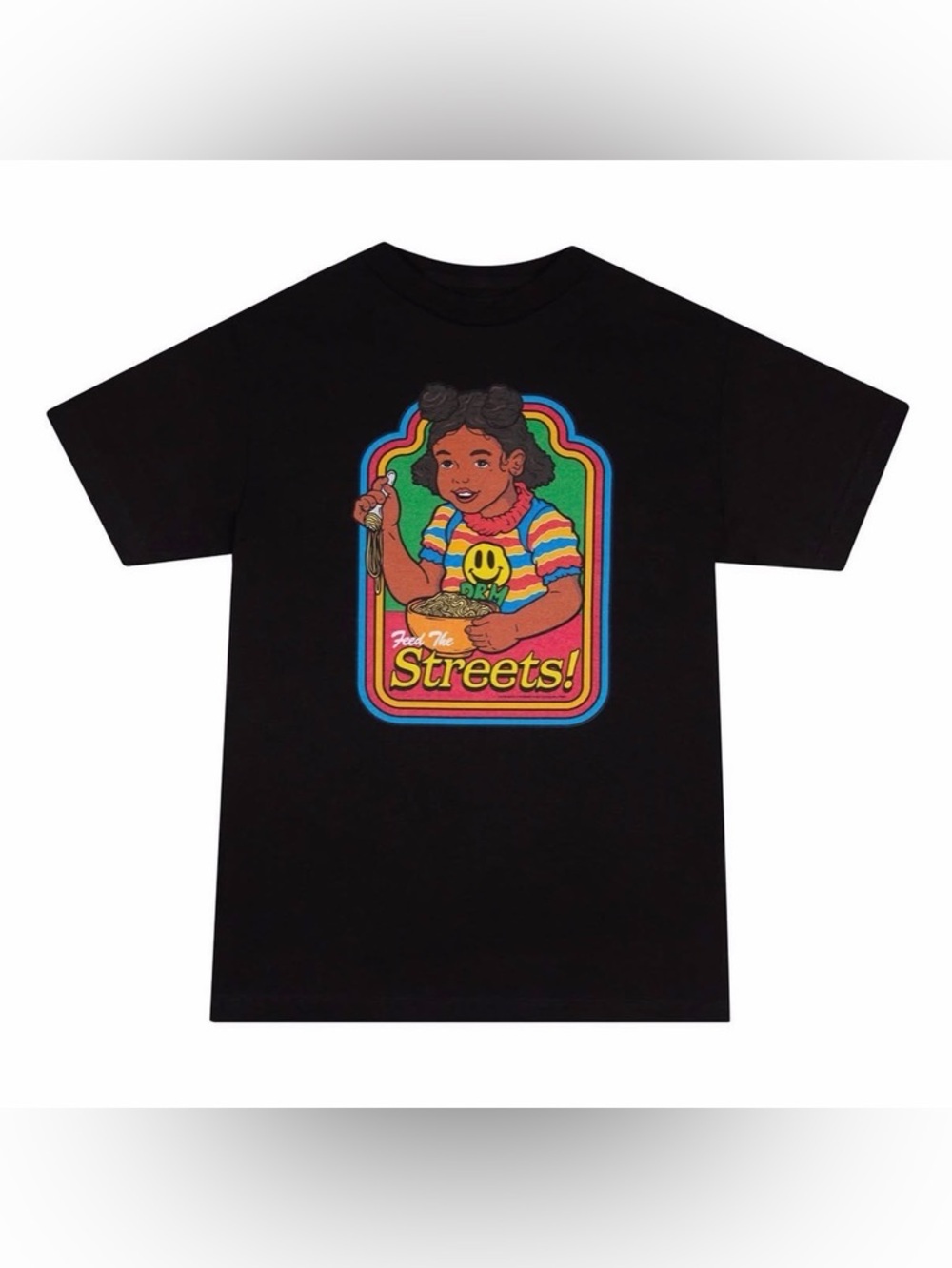 RARE Joe Freshgoods Black Short-Sleeve Graphic Tee